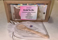 HERBAL TEA SAMPLER BOX / 7 PRE-GROUND HERBAL TEA BLENDS